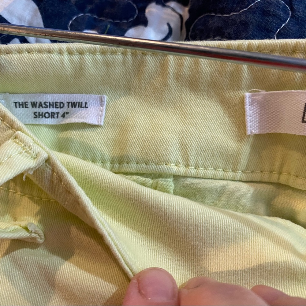 Loft - Size 10 yellow shorts 4”